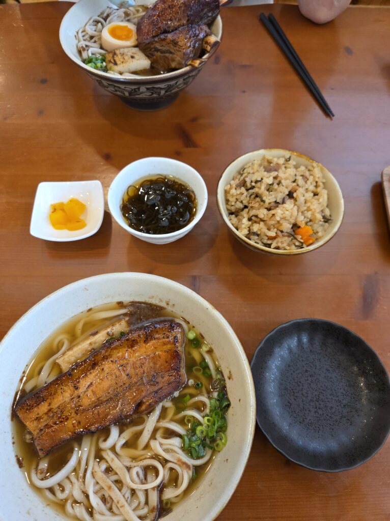 오키나와 소바 시마부타야 메뉴 추천
