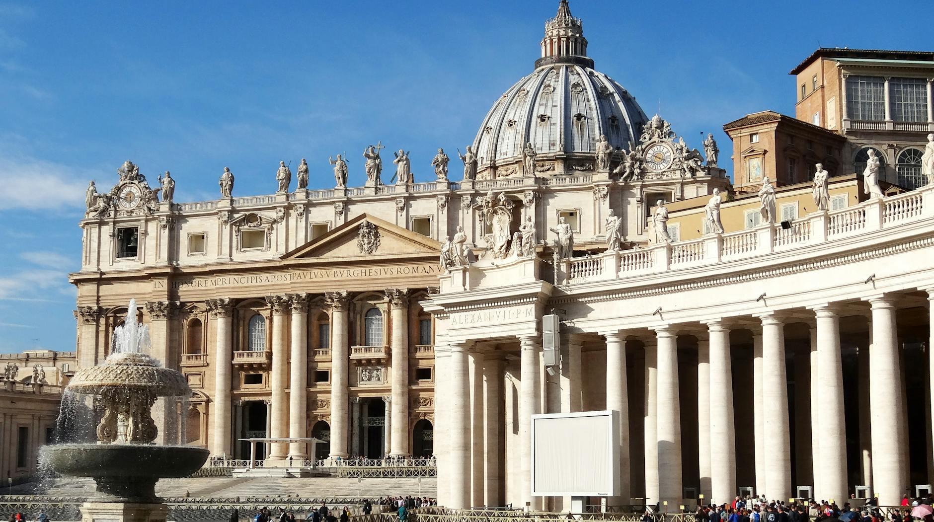 beige historical buildings on st peter s square in vatican