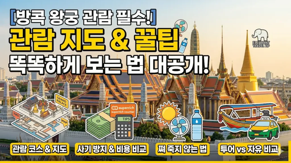 방콕 왕궁 관람 