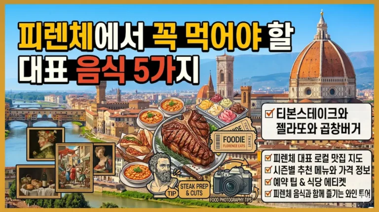 피렌체길거리음식