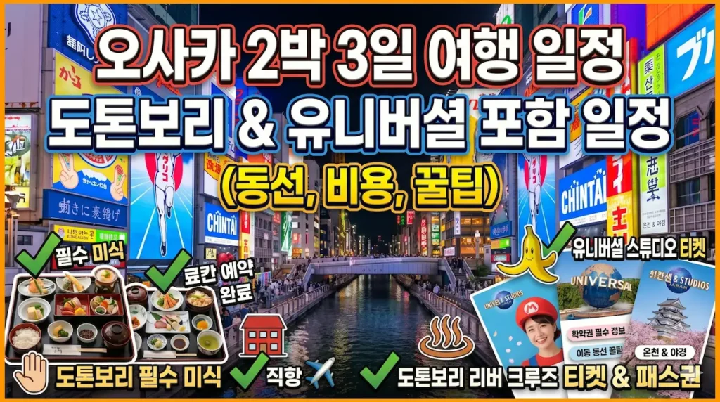 osaka-2days-itinerary