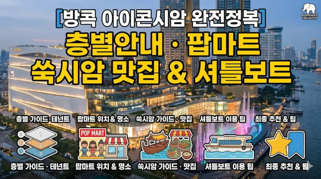 아이콘시암층별안내