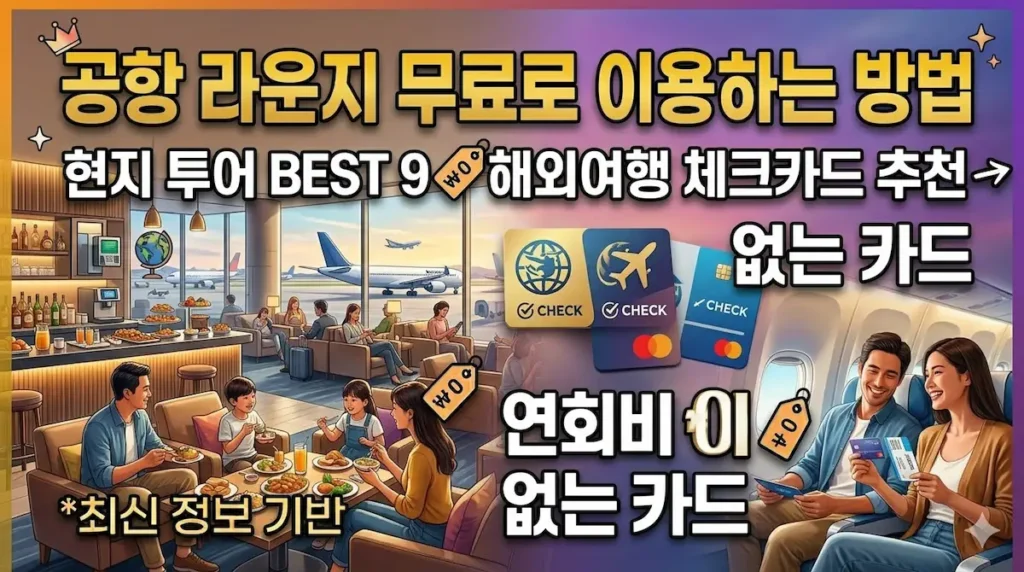 공항라운지카드