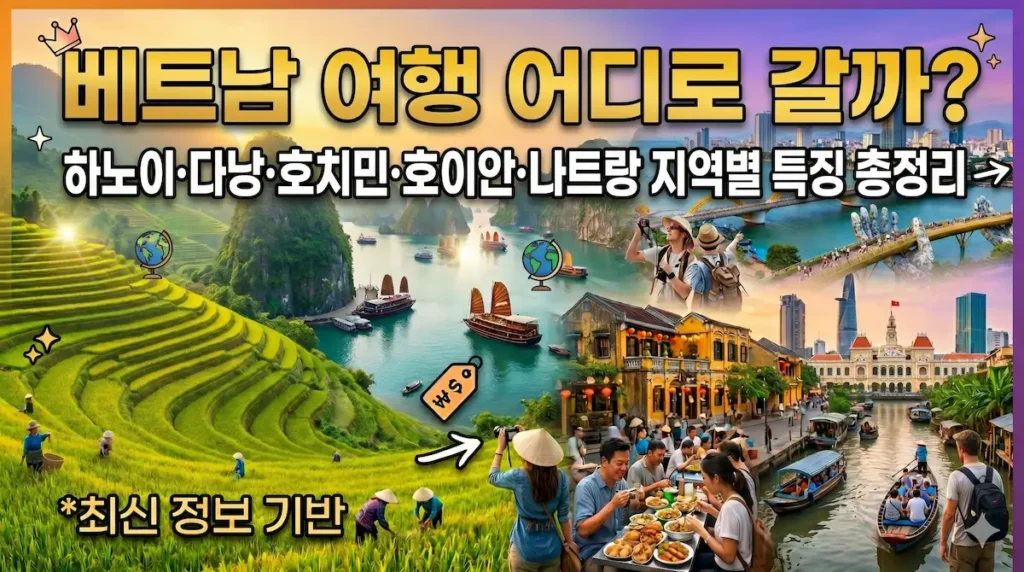 베트남여행추천지역