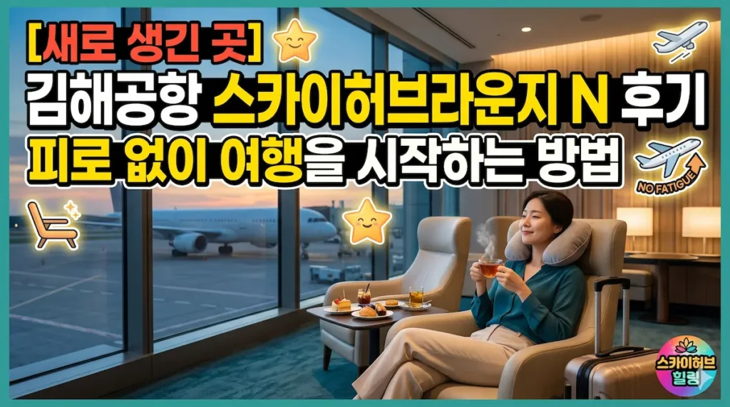 김해공항 스카이허브 라운지 가격