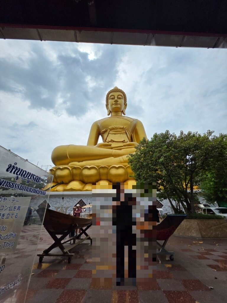 왓팍남 대불상 방콕 여행