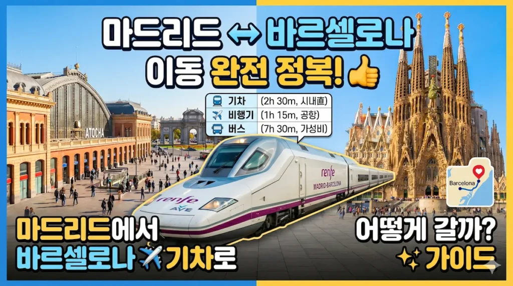 마드리드에서바르셀로나