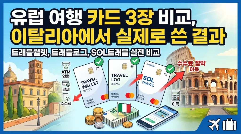 유럽여행신용카드