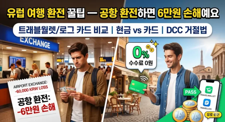 유럽여행환전