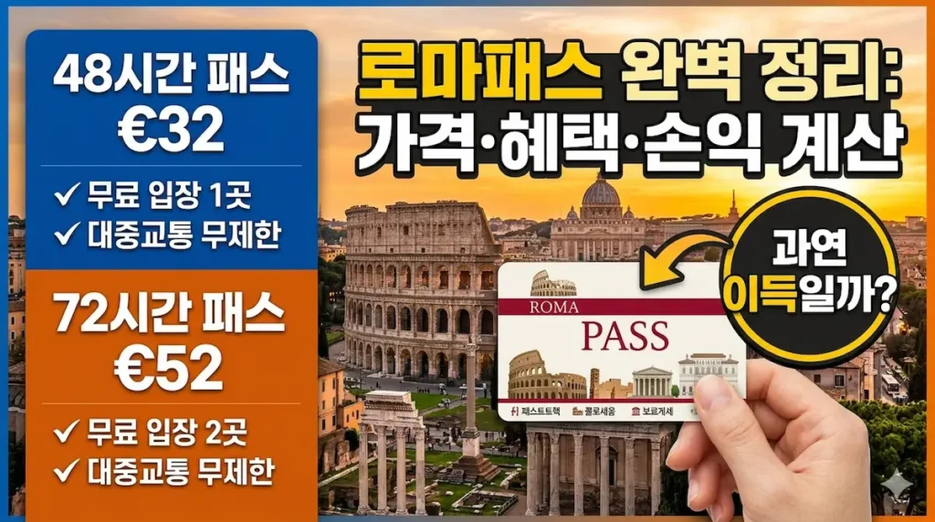 로마패스72시간
